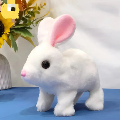 Legetøj Lapin Interactif Réaliste en Peluche avec Mouvements Naturels - Rondor