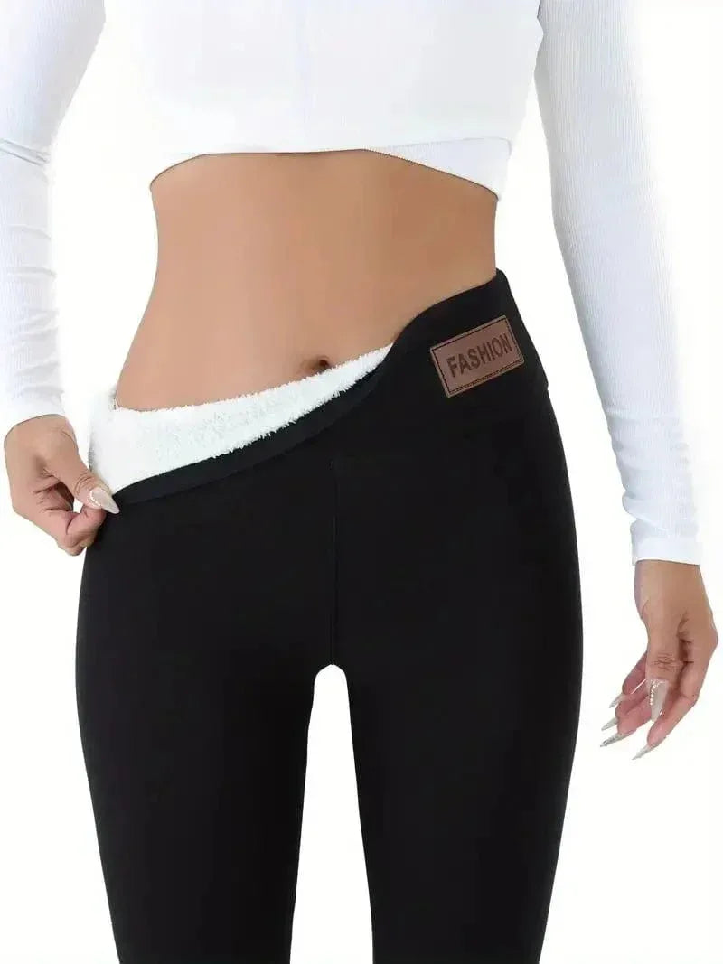 Legging Polaire Doublé Hiver | Chaud, Confortable & Élégant - Rondor