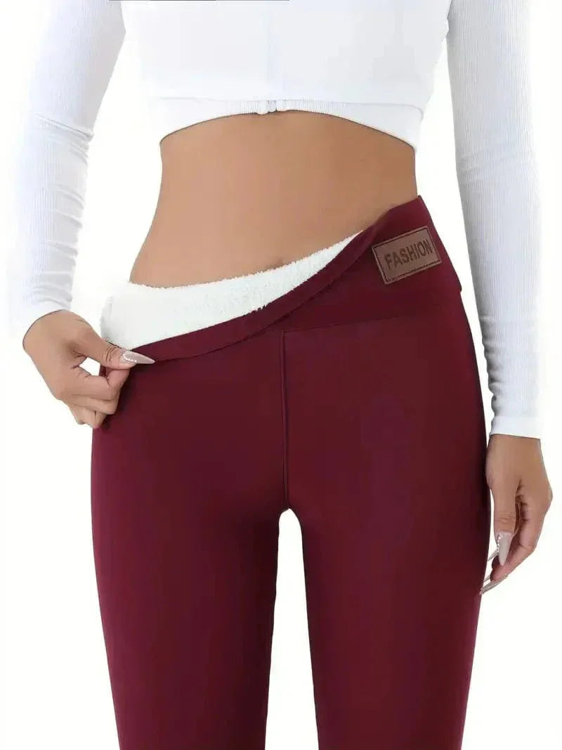 Legging Polaire Doublé Hiver | Chaud, Confortable & Élégant - Rondor
