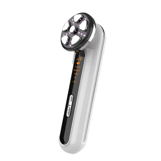 Lifting Visage & Cou 4‑en‑1 – LED, EMS + Vibrations - Rondor