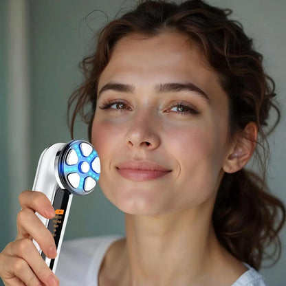 Lifting Visage & Cou 4‑en‑1 – LED, EMS + Vibrations - Rondor