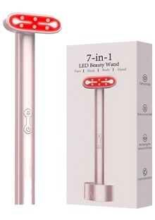 Lisseur Contour Yeux & Visage LED 7 couleurs + Vibration - Rondor