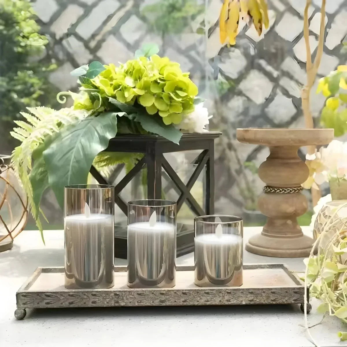 LumiFlamme™ – Lampe de Table LED Effet Flamme Vacillante Rechargeable | RONDOR - Rondor