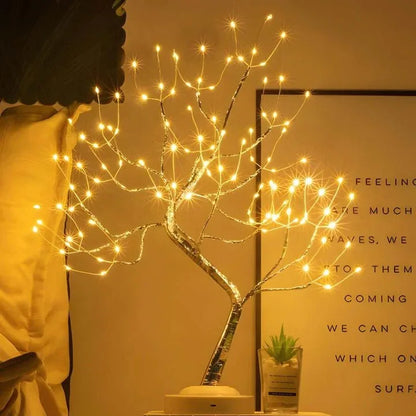 Lumivora™ – Lampe de Table LED Décorative en Forme d’Arbre de Lumière | RONDOR - Rondor