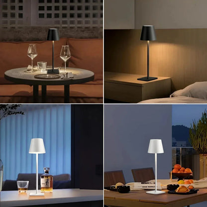 LumoGlow™ – Lampe de Table Sans Fil Rechargeable Éclairage Dimmable | RONDOR - Rondor