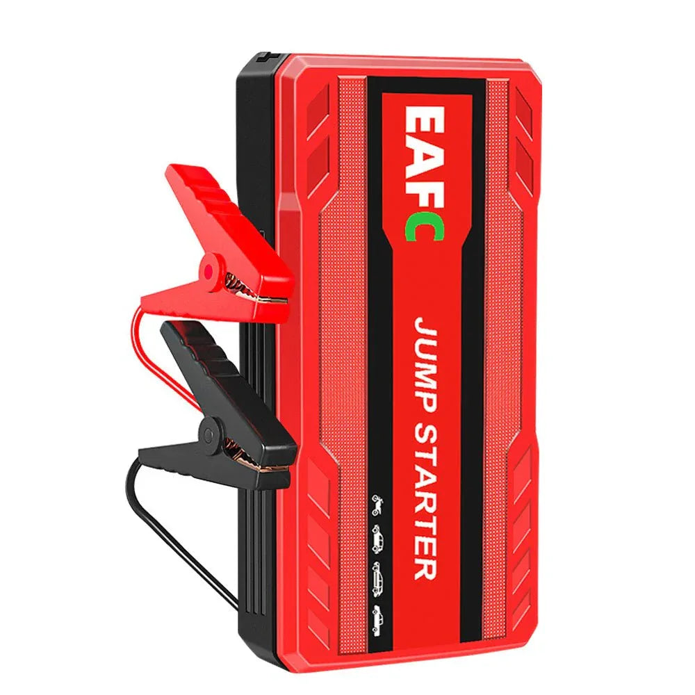 LuxAuto Elite Démarreur de Voiture Portable | Booster d'urgence et chargeur de batterie mobile pour camping - car 12V, idéal pour les voyages - Rondor