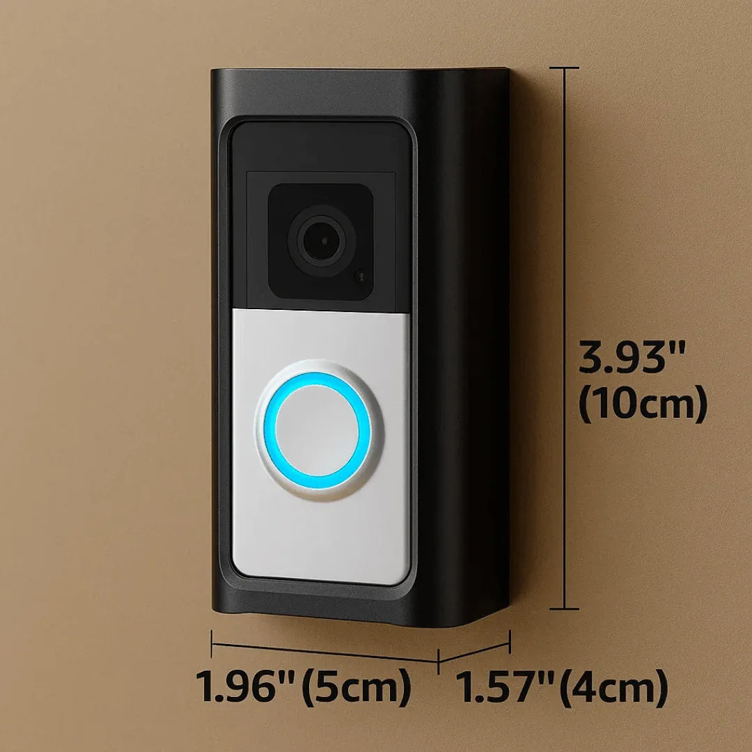 LuxGuard | Sonnette vidéo sans fil avec batterie pour une sécurité optimale - Rondor
