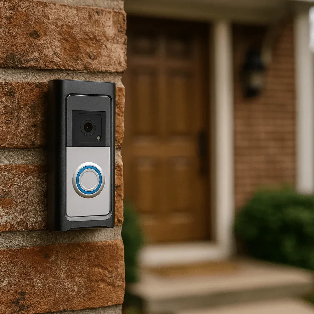 LuxGuard | Sonnette vidéo sans fil avec batterie pour une sécurité optimale - Rondor