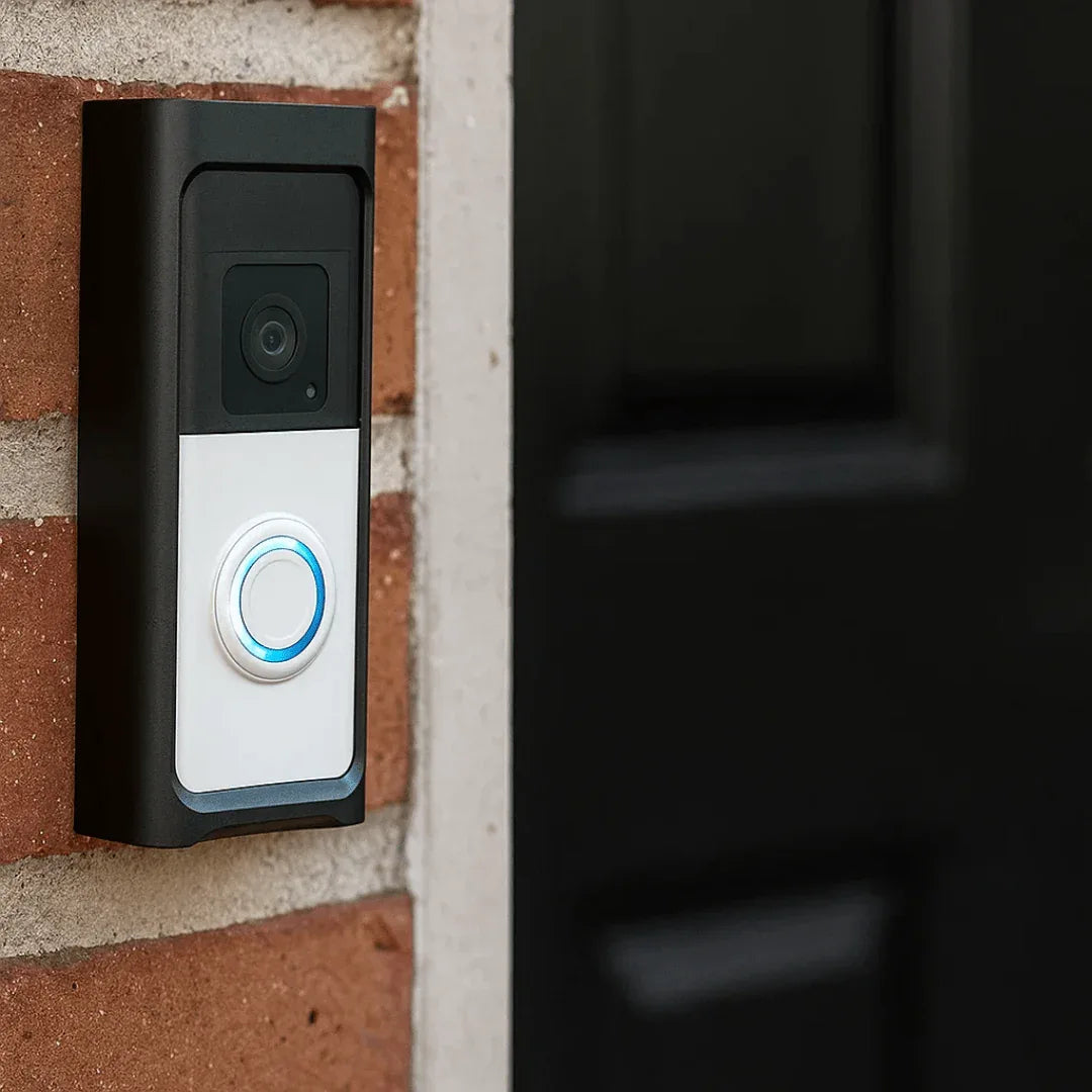 LuxGuard | Sonnette vidéo sans fil avec batterie pour une sécurité optimale - Rondor