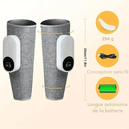 LymphaFlow Pro - appareil de massage pour l'activation lymphatique et la réduction des gonflements - Rondor