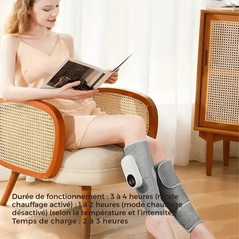 LymphaFlow Pro - appareil de massage pour l'activation lymphatique et la réduction des gonflements - Rondor