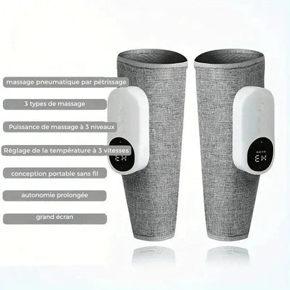 LymphaFlow Pro - appareil de massage pour l'activation lymphatique et la réduction des gonflements - Rondor