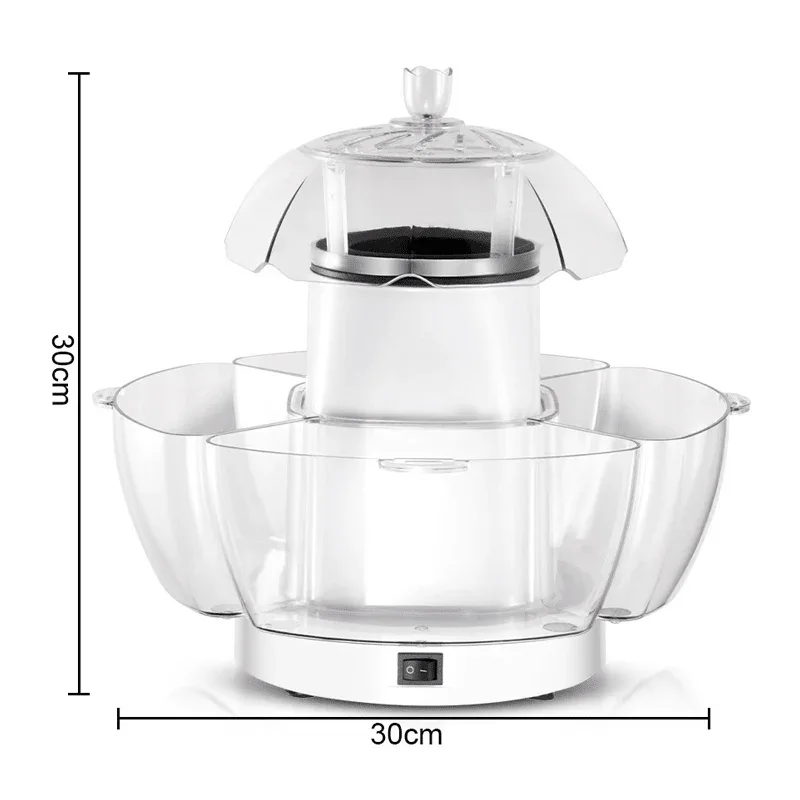 Machine à Pop - Corn Automatique 1200W – Air Chaud Sans Huile - Rondor