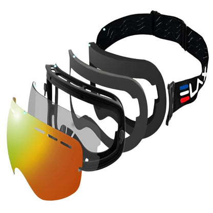 Lunettes de ski anti-buée à double couche