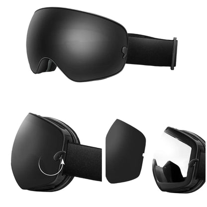 Lunettes de ski anti-buée à double couche