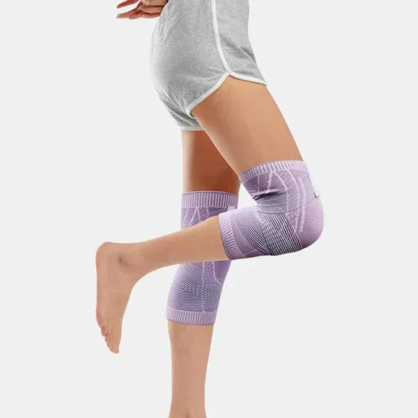 Manchon de Compression Réglable pour Genou – Bande de Soutien avec Sangle Sécurisée - Rondor