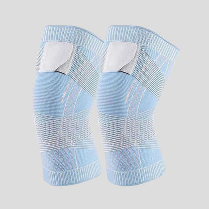 Manchon de Compression Réglable pour Genou – Bande de Soutien avec Sangle Sécurisée - Rondor