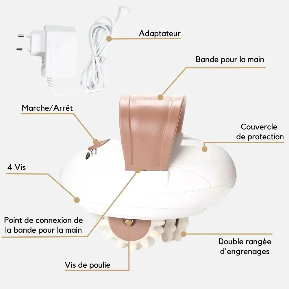 Masseur 3D Anti Cellulite Électrique - Rondor