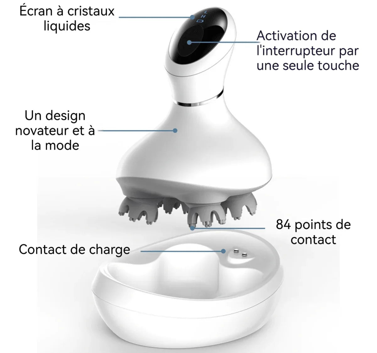 Masseur de cuir chevelu RELAX PRO - Rondor
