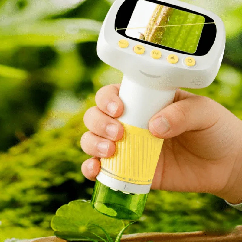 Microscope numérique 2 - en - 1 pour enfants avec fonction réveil - Rondor