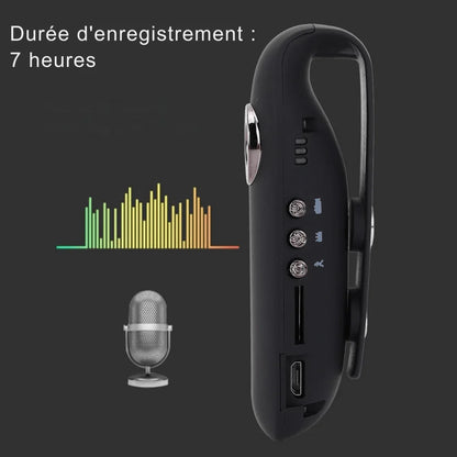 Mini Caméra 1080P – Enregistrement Discret Avec Vision Nocturne et Carte Mémoire 32 Go - Rondor