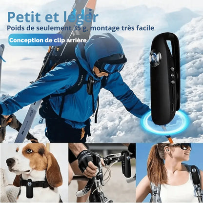 Mini Caméra 1080P – Enregistrement Discret Avec Vision Nocturne et Carte Mémoire 32 Go - Rondor