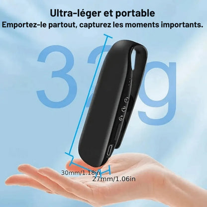 Mini Caméra 1080P – Enregistrement Discret Avec Vision Nocturne et Carte Mémoire 32 Go - Rondor