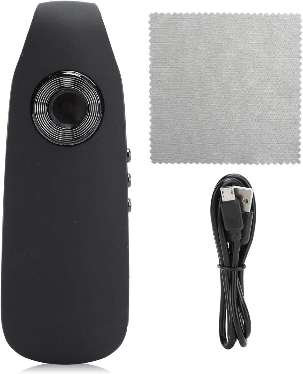 Mini Caméra 1080P – Enregistrement Discret Avec Vision Nocturne et Carte Mémoire 32 Go - Rondor