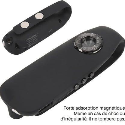 Mini Caméra 1080P – Enregistrement Discret Avec Vision Nocturne et Carte Mémoire 32 Go - Rondor