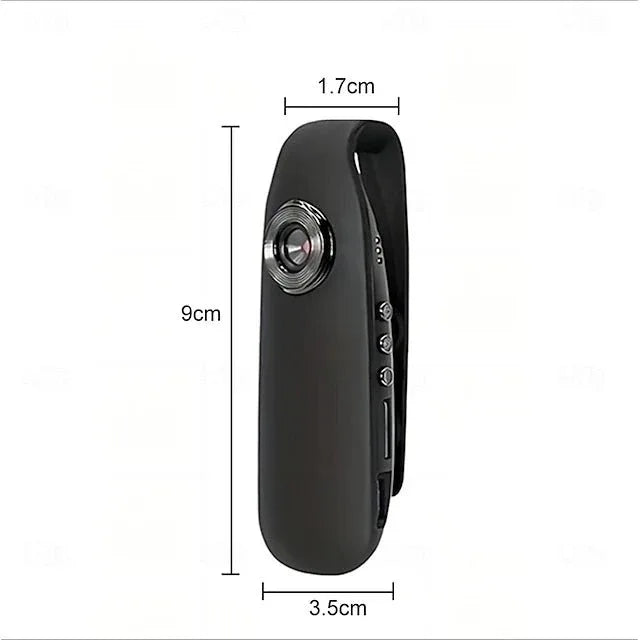 Mini Caméra 1080P – Enregistrement Discret Avec Vision Nocturne et Carte Mémoire 32 Go - Rondor