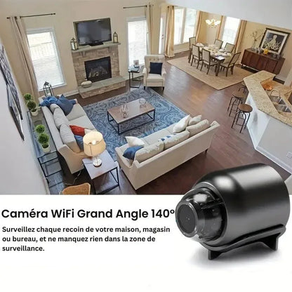 Mini Caméra Espion Sans Fil, Contrôle à Distance et Enregistrement HD - Rondor