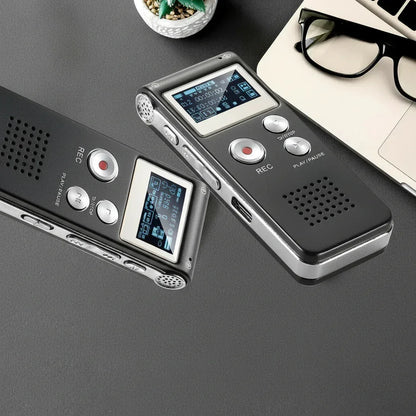 Mini Enregistreur Vocal Compact Avec Détection Automatique Du Son Pour Cours Et Prises De Notes - Rondor
