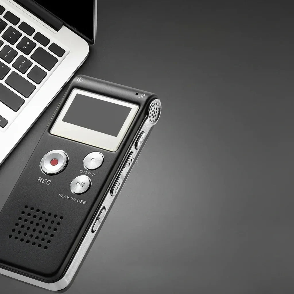 Mini Enregistreur Vocal Compact Avec Détection Automatique Du Son Pour Cours Et Prises De Notes - Rondor