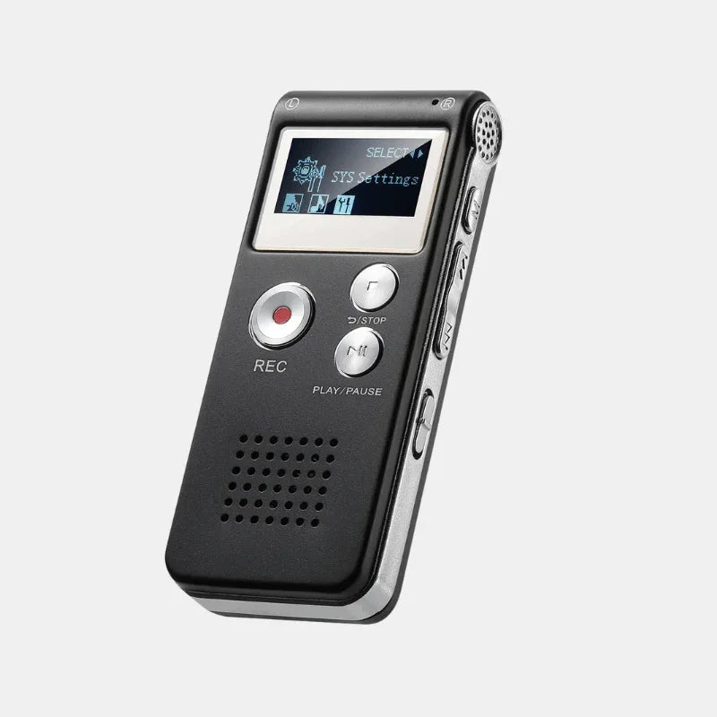 Mini Enregistreur Vocal Compact Avec Détection Automatique Du Son Pour Cours Et Prises De Notes - Rondor
