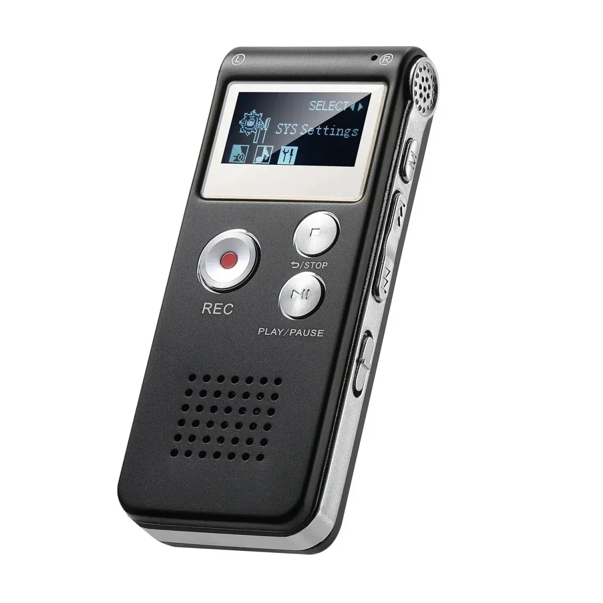 Mini Enregistreur Vocal Compact Avec Détection Automatique Du Son Pour Cours Et Prises De Notes - Rondor
