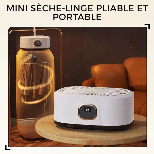 Mini sèche - linge portable et pliable - Rondor