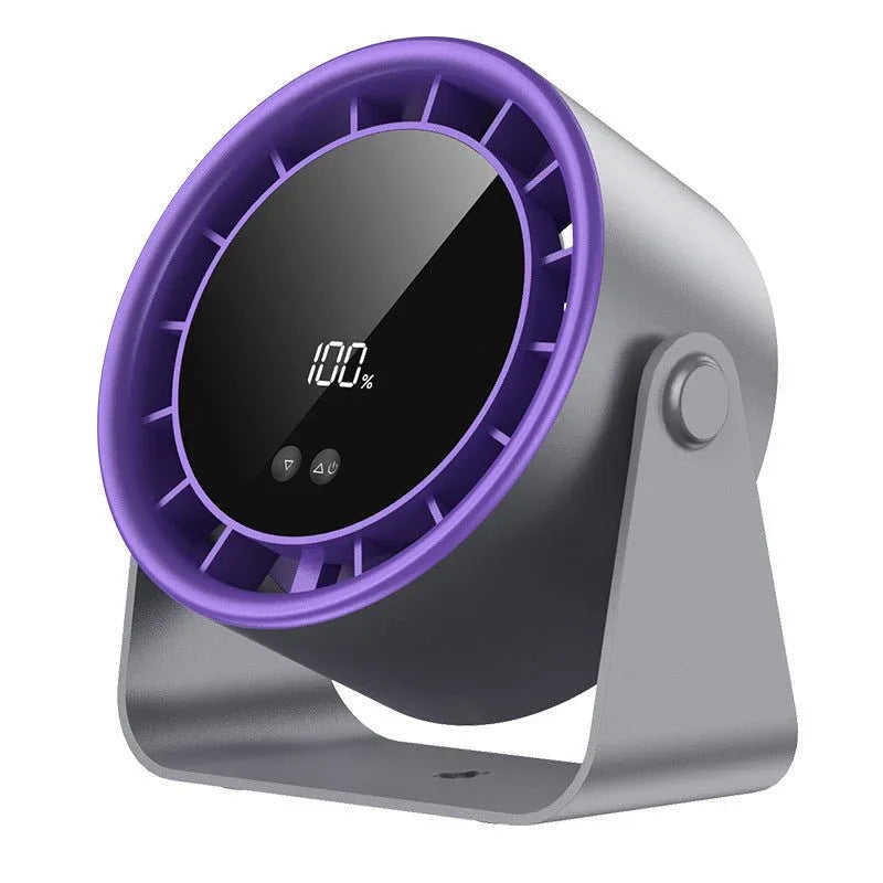 Mini ventilateur de table silencieux à 100 vitesses avec affichage numérique - Rondor