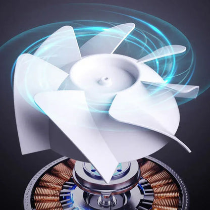 Mini ventilateur de table silencieux à 100 vitesses avec affichage numérique - Rondor