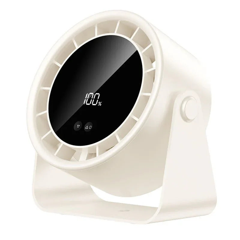 Mini ventilateur de table silencieux à 100 vitesses avec affichage numérique - Rondor