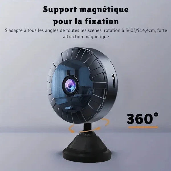MiniCam™ – Caméra Espion 4K WiFi avec Vision Nocturne et Détection de Mouvement | RONDOR - Rondor