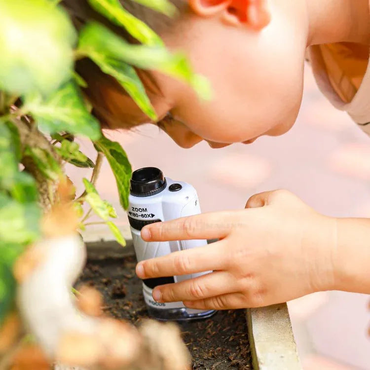 MiniScope™ – Microscope Portable pour Enfant | Zoom 60x à 180x | RONDOR - Rondor