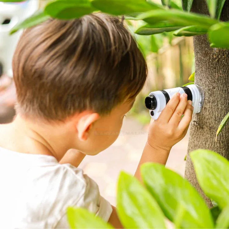 MiniScope™ – Microscope Portable pour Enfant | Zoom 60x à 180x | RONDOR - Rondor