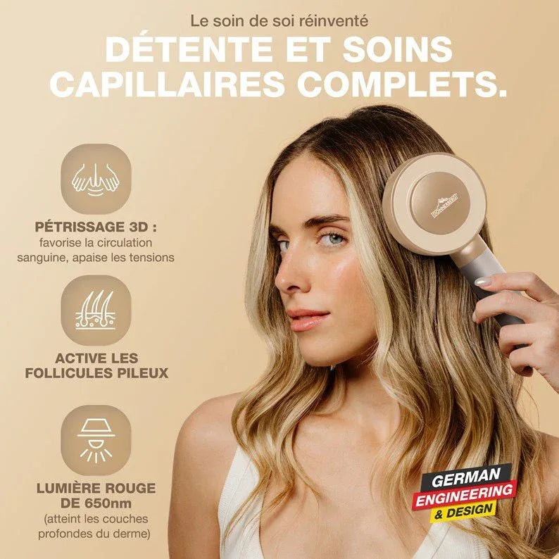 Mio - masseur de tête et cuir chevelu - Rondor