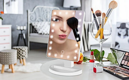 Miroir de Maquillage Lumineux - Coiffeuse de Maquillage à LED - Rondor