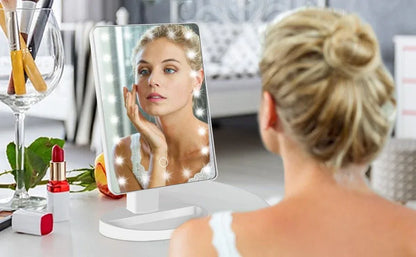 Miroir de Maquillage Lumineux - Coiffeuse de Maquillage à LED - Rondor