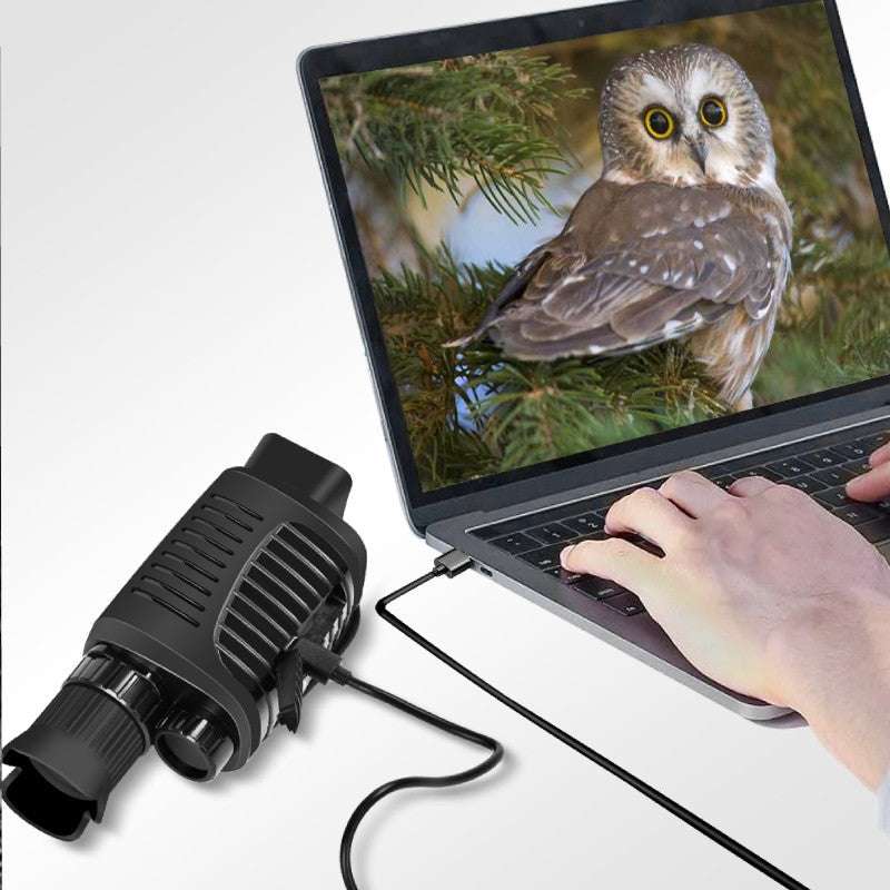 Monoculaire 5X Vision Nocturne avec Caméra HD, Enregistrement Vidéo Chasse - Rondor