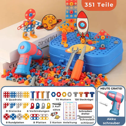 Montessori Tüftelkoffer - spielerisch Lernen ohne Grenzen - Rondor