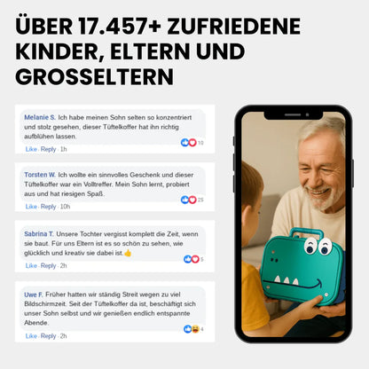 Montessori Tüftelkoffer - spielerisch Lernen ohne Grenzen - Rondor