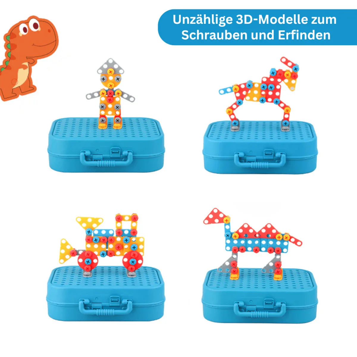 Montessori Tüftelkoffer - spielerisch Lernen ohne Grenzen - Rondor