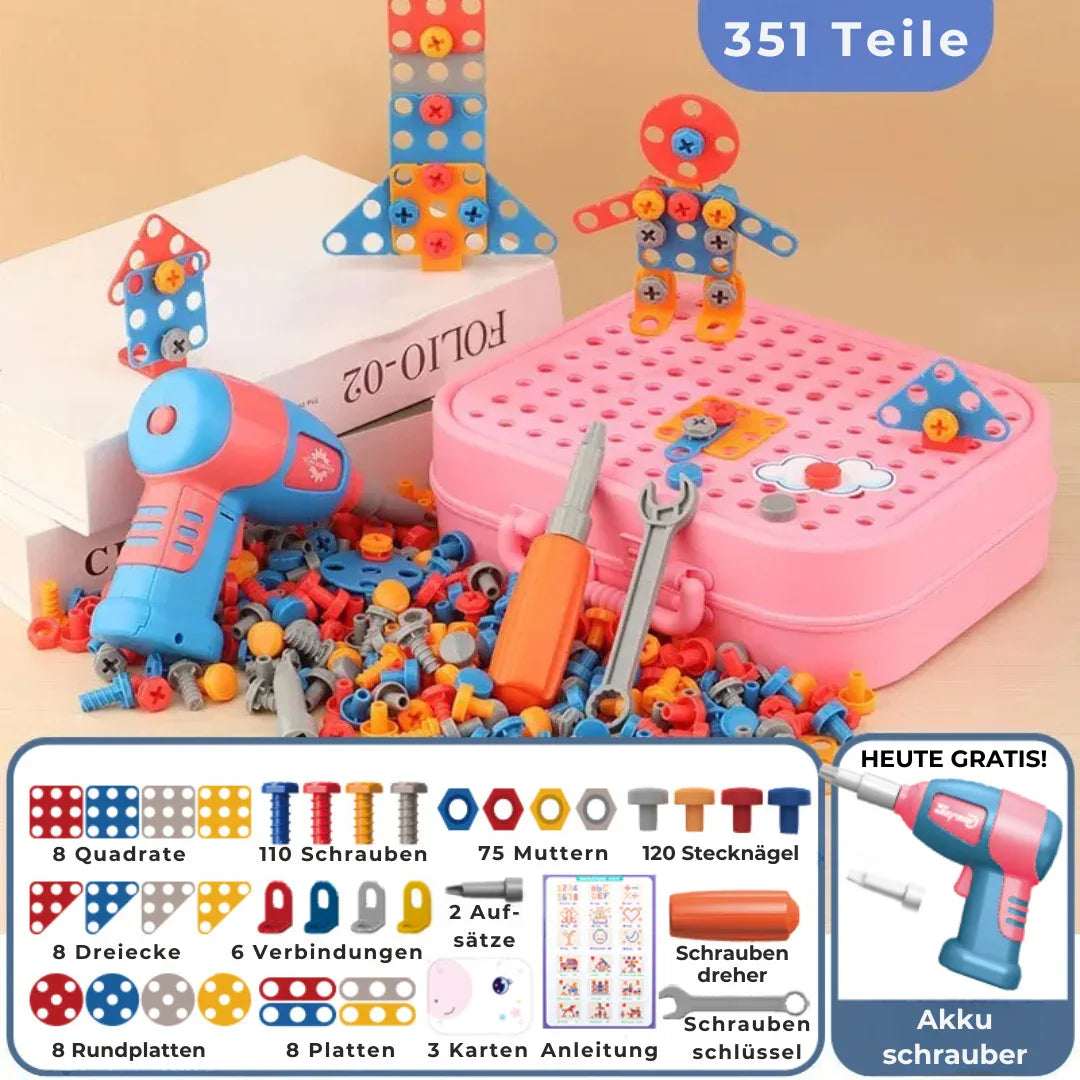 Montessori Tüftelkoffer - spielerisch Lernen ohne Grenzen - Rondor